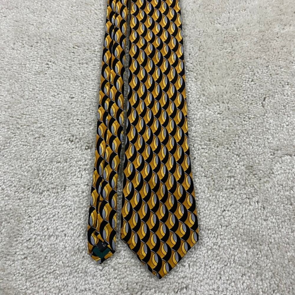 Tom James Tie Corporate Image Silk Handmade USA Necktie Absract‎ Academia Prep